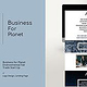 Business for Planet Logo und Website
