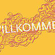 Karte „WILLKOMMEN“