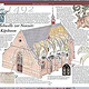 Schnitt durch spätmittelalterliche Kapelle, nach Grundriss und Fotos
