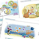 Lernmittel Illustrationen für Lehrstudie