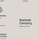 Waldzeit Camping Logo Suite