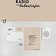 Key visual for cafe in modernist style
