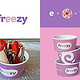 Branding for rolled ice cream