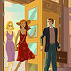Illustrations for the Saint Petersburg Metro Anniversary:“The Metro’s Unwritten Rules”