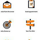 Icons für Tierklinik