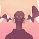 Illustration—earbuds monitor health data