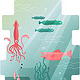 Underwater World – Vektorillustration
