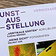Layout Kunstausstellung – Titel