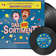 Sichtexot Records_Retrogott & Nepumuk „das neue Sortimente“ Konzept und Illustrationen für Schallplatten Hülle