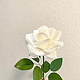 Papierblumen Rose aus Krepppaier