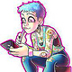 Character Illustration für Spielkonzept