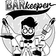 Barkeeper Illustration für Chemie Labor