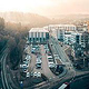 Architekturfotografie, Drohnenfotografie, Luftaufnahme
