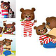 Gestaltung und Illustration des Maskottchens „Brushy“