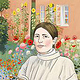 Illustration der Malerin Anna Ancher