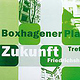 Gestaltung Plakat Faltblatt Quartiersbüro Boxhagener Platz