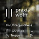 Klebefolie im Rahmen des Corporate Designs für Praxis Wolff – Sprache | Sprechen | Stimme