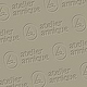 Corporate Design für Atelier Annique – Relief-Prägung auf Papier