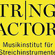 CI für die Strings Factory | Musikinstitut für Streichinstrumente – Logo