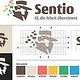 Logodesign für Sentio KI
