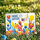 Grußkarte zu Ostern