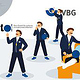 Illustrationen für Kampagne VBG Versicherung