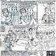 BERLIN / BERLIN Comic „Froschkönige“: Comicseite [Skizze_01]