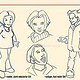 Characterdesign für BERLIN / BERLIN – Stilfindung 01