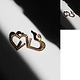 Herz-Ohrringe | Artistic Light & Shadow Retusche