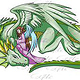 Drache und Elfe
