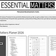 Essential Matters