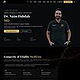 Dr Naim Dahdah – Homepage Design