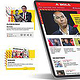 Webdesign of „A Bola“ by international freelance Creative Director Christoph Gey