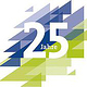 Jubiläums-Logo 25 Jahre ISG