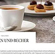 Tassen und Becher