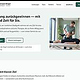 Physiotherapie Berger – Demo für eine Praxis