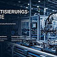 Hero-Bereich für Automatisierungssysteme. Klare Struktur und moderne, technische Bildsprache.