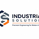 Logoentwicklung für Industrial Solutions. Modernes Markenzeichen mit klarer, technischer Ausrichtung.