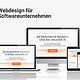 Webdesign für Softwareunternehmen