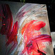 I want magic, mixed media on canvas, 70×100cm
