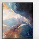 Swelling Storm, mixed media on canvas, 120×80cm