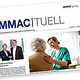 IMMAC group: Relaunch Kundenzeitung, Titelseite, 2016–2025