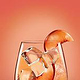 Peach Drink – Digitale Getränkeillustration