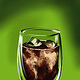 Iced Kaffee Latte – Digitale Getränkeillustration