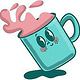 Retro Coffee – Digitale Illustration