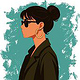 Flat Illustration Woman