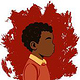 Flat Illustration Little Boy