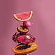 Gestapelte Weingummis – Digitale Food-Illustration