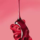 Roter Zuckerbär – Digitale Food-Illustration
