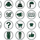 The social media icons